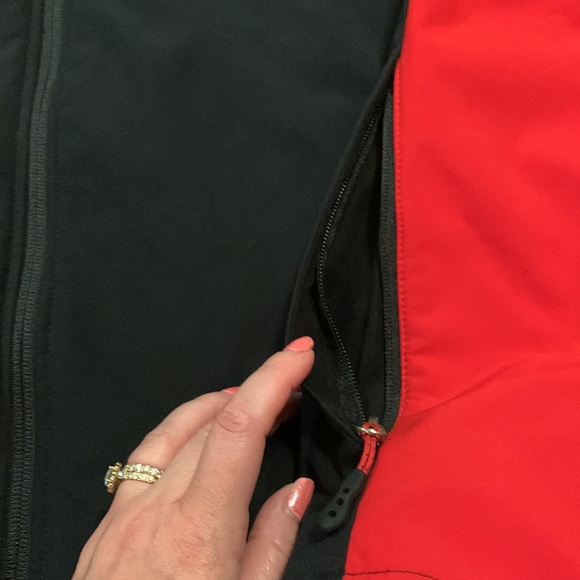 Jacket coat size 2XL black and red - Picture 2 of 7